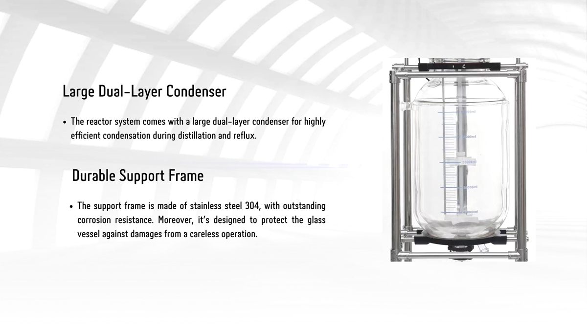 Industrial Scale Glassware Reactor