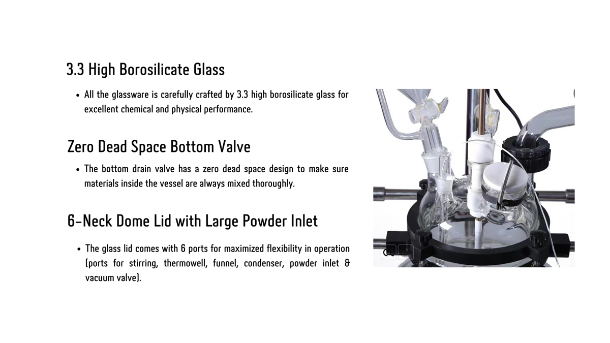 Industrial Scale Glassware Reactor