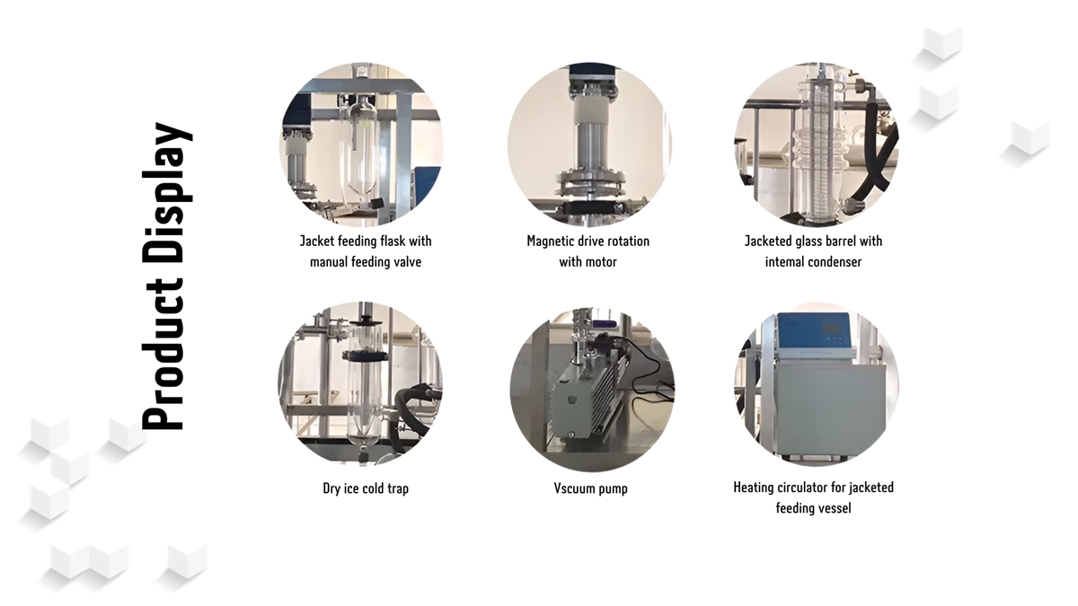 Glassware Molecular Distillation