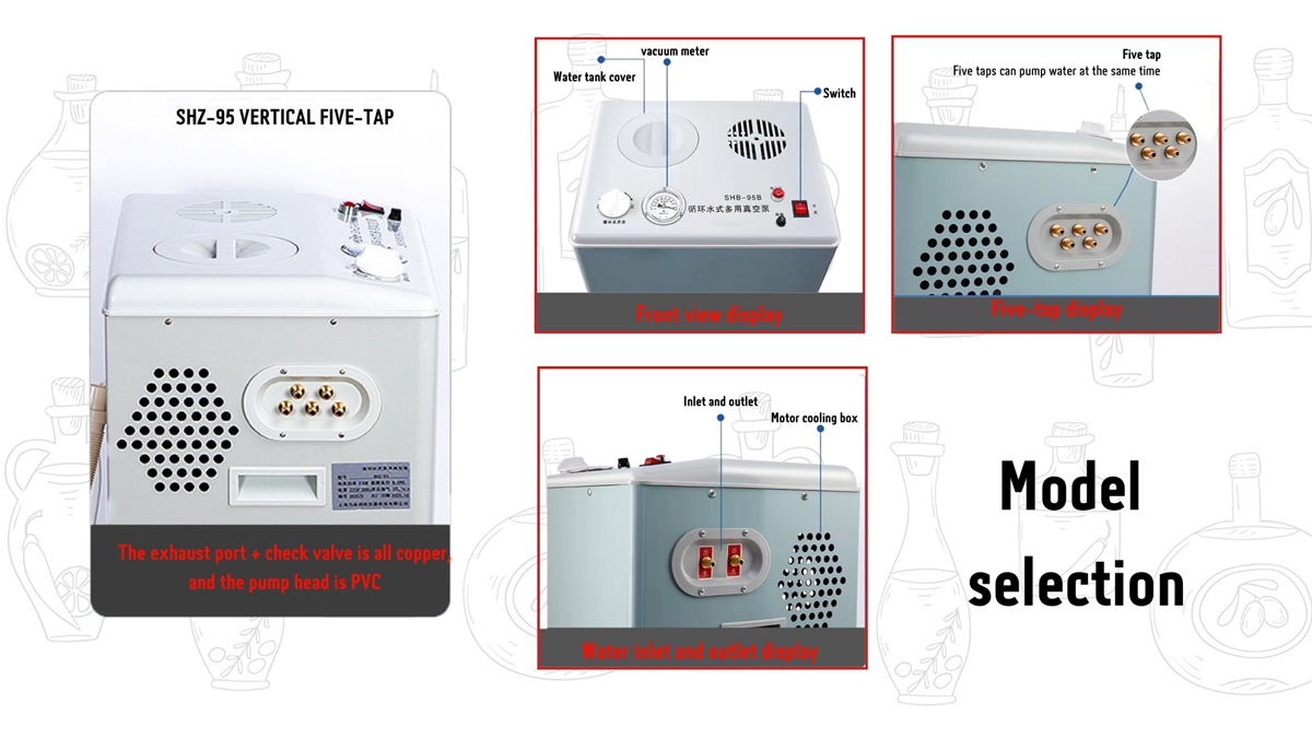 SHZ-95 Circulating water vacuum pump