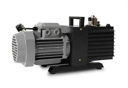 Rotary vane vacuum pump